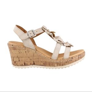 B.O.C White Patsy Wedge Shoes
